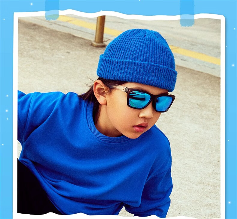 Luki Children's Sunglasses for Boys And Girls, Casual UV Protection Glasses, Outdoor Sports Sunglasses for Ages 3-6 14