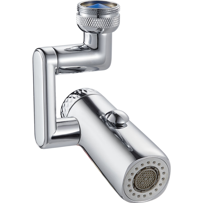 Submarine QP-16 Mechanical Arm Faucet Aerator with Universal Rotation, Dual Water Outlet Modes, Built-in Removable Filter Core