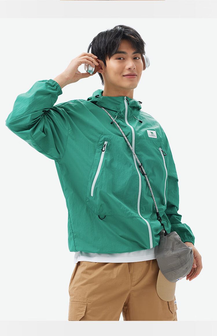 CAMEL Outdoor Sunscreen Jacket Unisex Spring Summer UV Protection Lightweight Coat [Wang Junkai Edition] 41