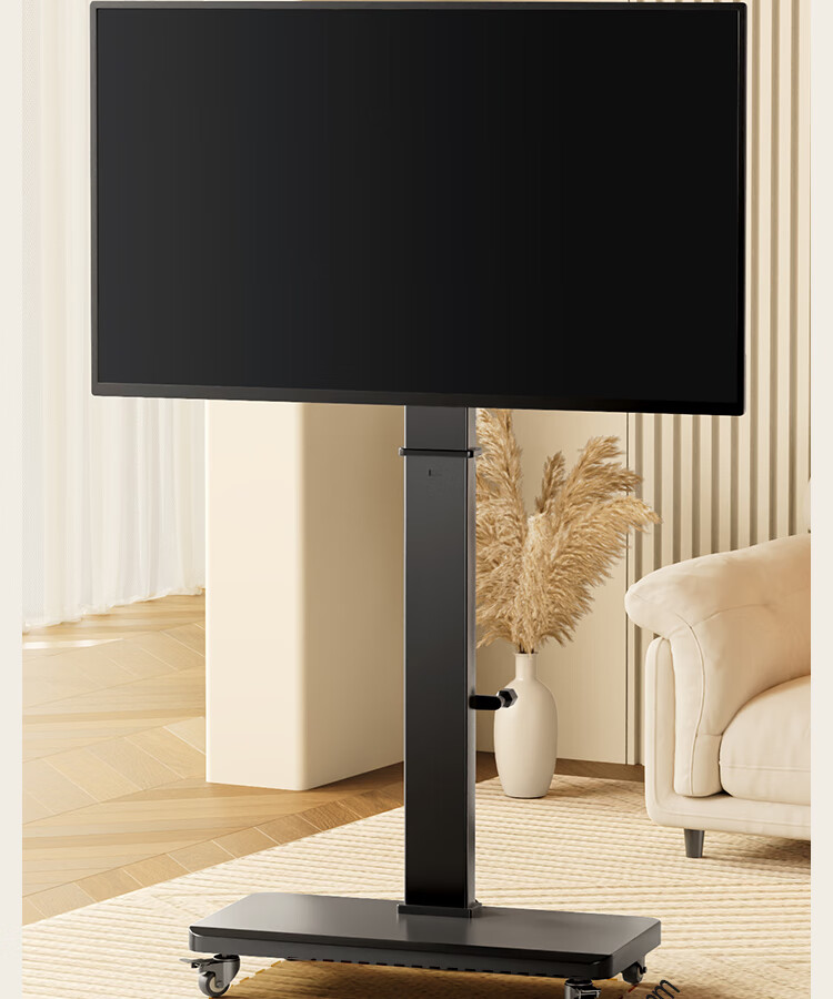Enlipu TV Stand, Mobile 40-80 Inch Horizontal And Vertical Screen, 90° Rotation, Height Adjustable, Floor-Standing TV Mount, Monitor Bracket Suitable for Multiple Brands of TVs 18