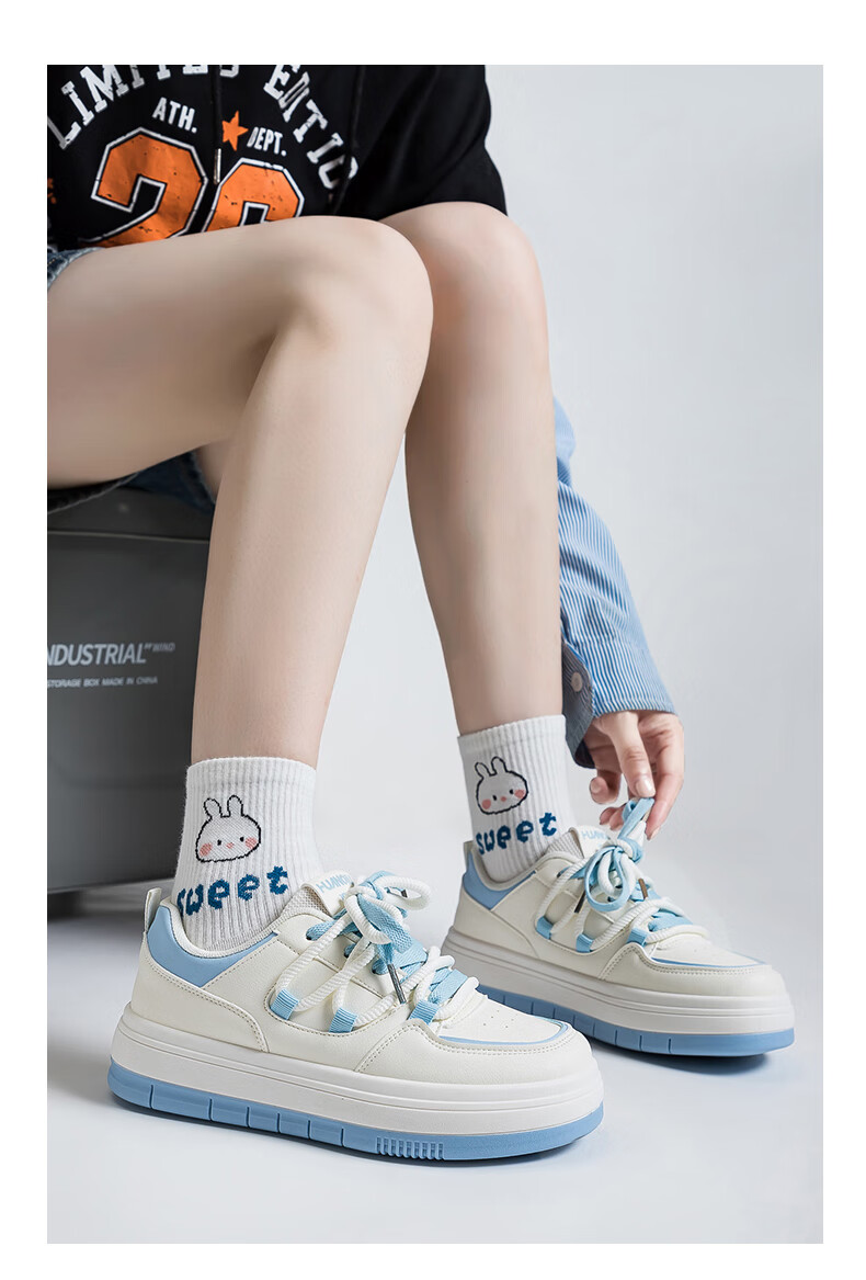 Global Unique Lemon Yellow Women's Sneakers 2026 Spring New Thick Sole Casual Shoes 12