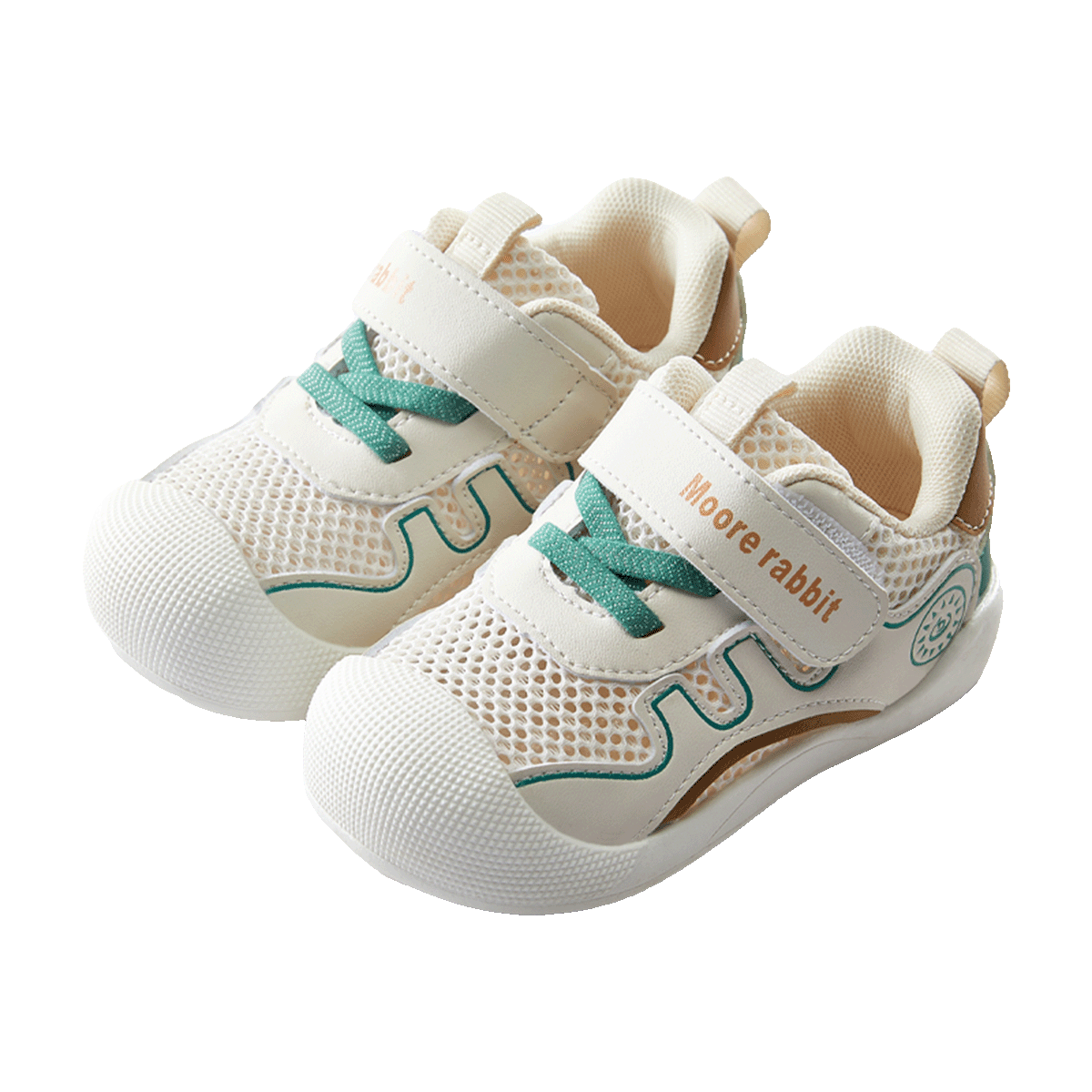 Moertu Children's Shoes, All-Season New Functional Shoes, Soft-Soled Walking Shoes for Boys And Girls, Breathable Mesh Shoes, Anti-Kick Shoes