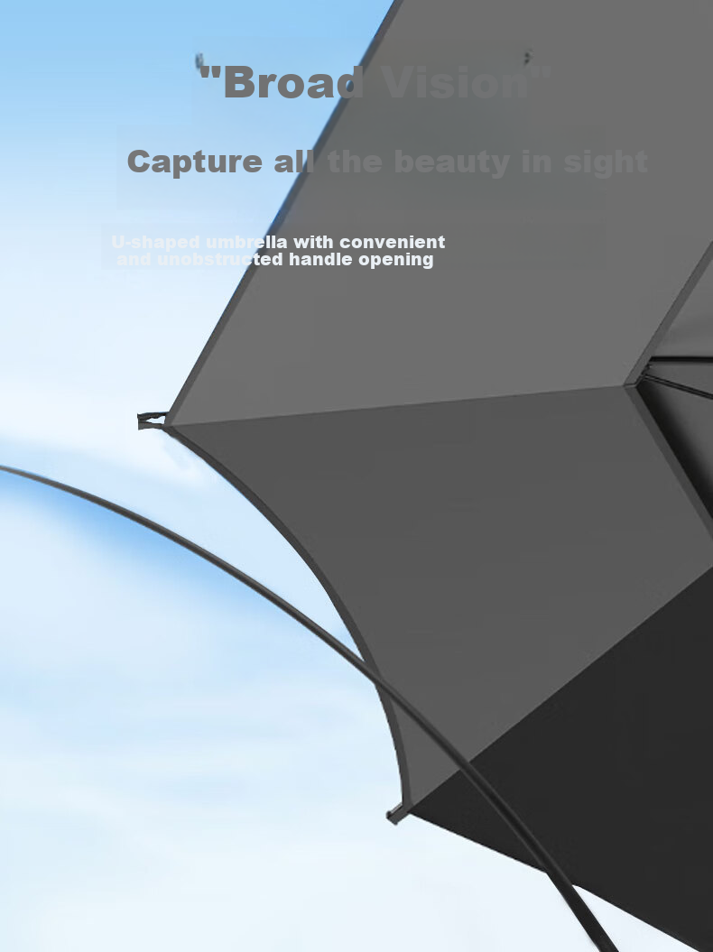 SIMAGO Fishing Umbrella with 12 Ribs, Anti-Twist Cane, Double-Layer Fishing Canopy, Rain Protection, UV Sunshade, 2.0 Meters 11