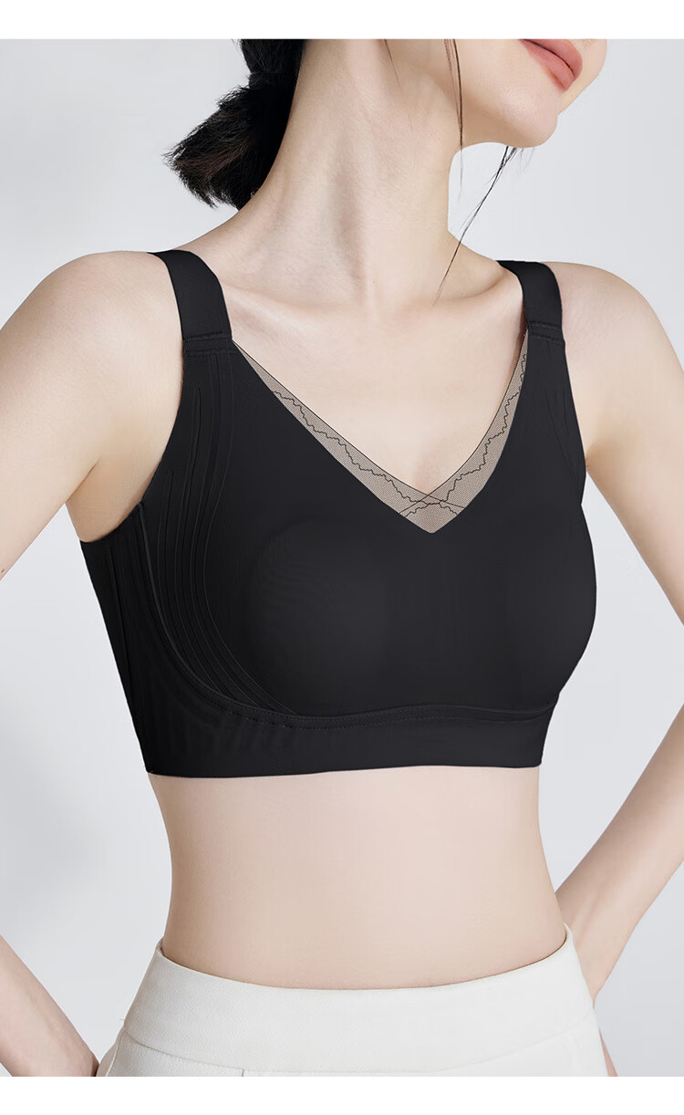 Ordifen Large Bust Minimizer Seamless Push-Up Bra for Women, Lift And Support, Prevent Sagging, Side Support, Plus Size Rabbit Ear Bra 23