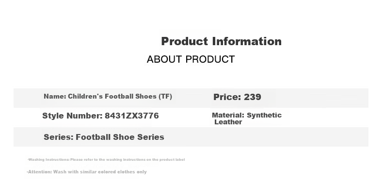 KELME Children's Soccer Shoes for Boys, Xingyao 1.0, Non-Slip Wear-Resistant TF Turf Cleats, Professional Competition Shoes, White And Blue, Size 34 1