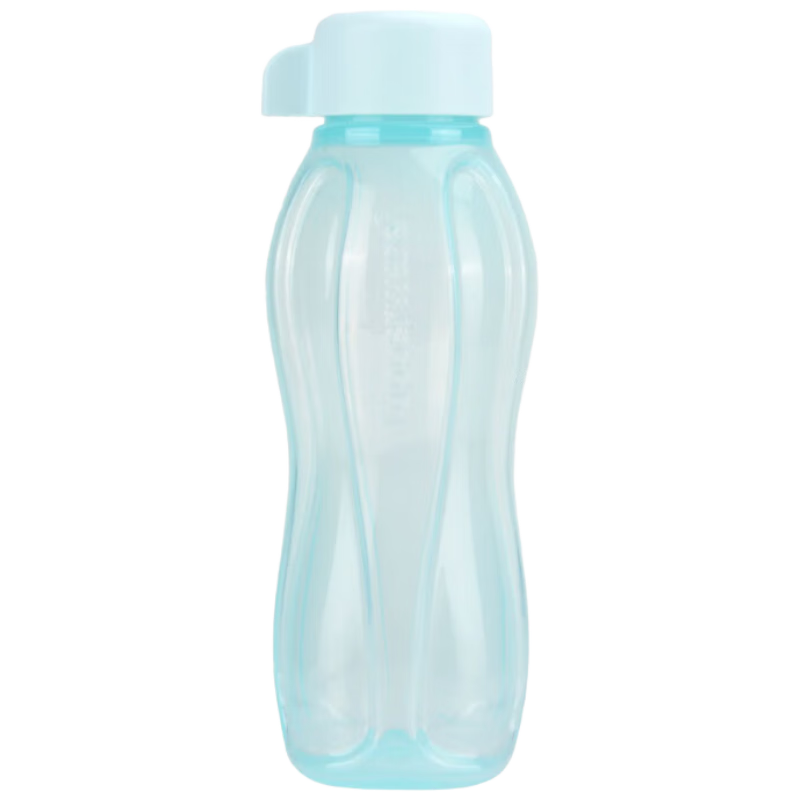 Tupperware Portable Plastic Cup, 310ml, Summer Water Bottle, Compact Mini Pocket Cup for Sports, Macaron Blue