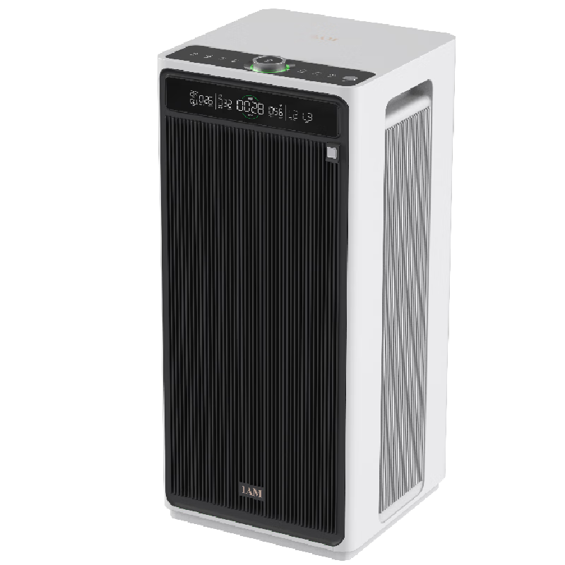 IAM Air Purifier Removes Formaldehyde, Bacteria, And Allergens for Home, Office, And Commercial Use with Negative Ions, Formaldehyde Display, M9 Model