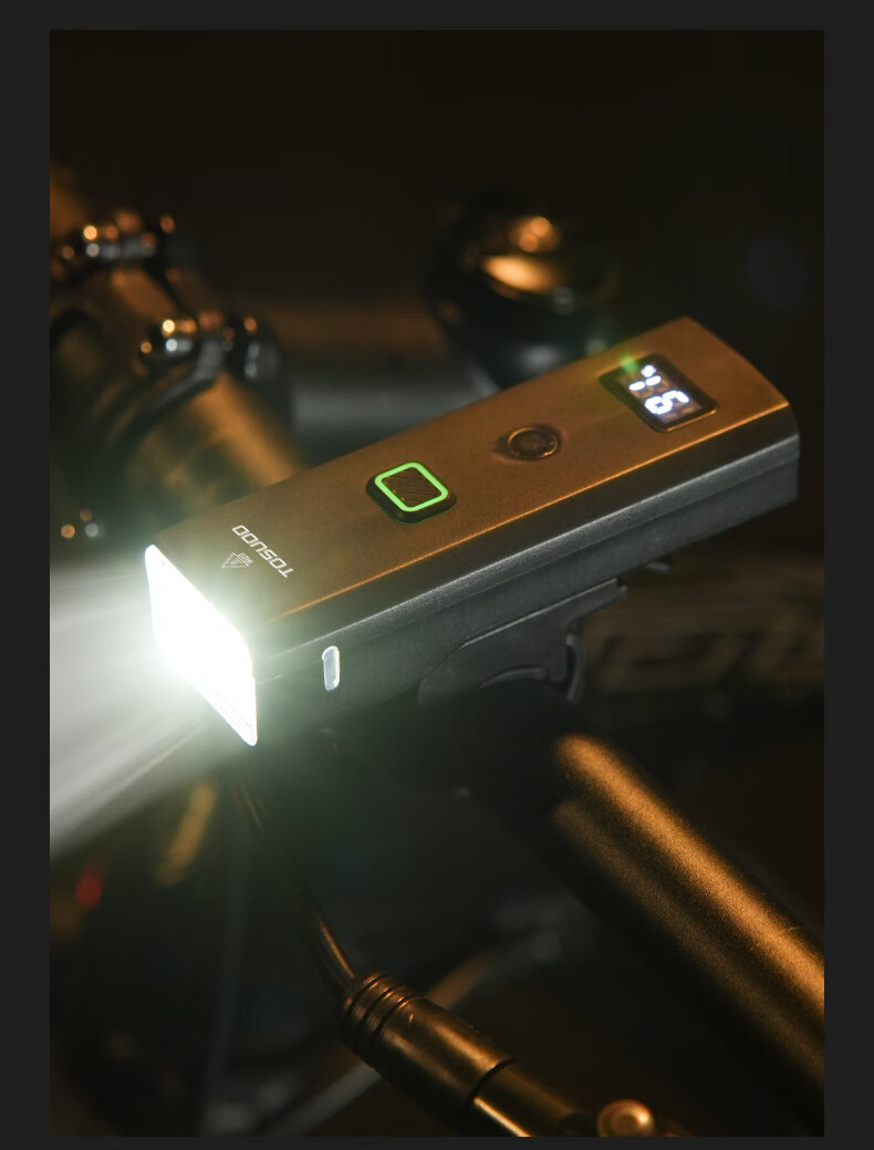 Captain Tas Bicycle High-Brightness Night Riding Front Light Mountain Road Bike Smart Sensor Strong Flashlight Children's Lighting Equipment 13