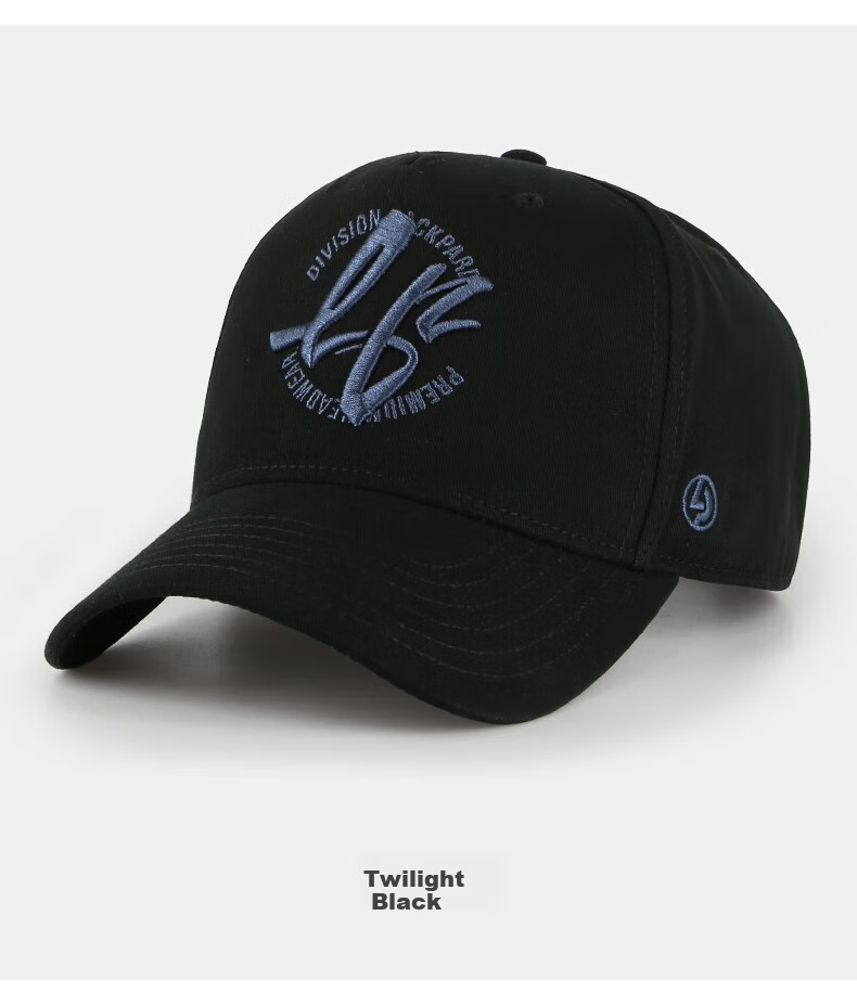 LACKPARD Men's Baseball Cap, Spring And Summer Hard Brim Visor Hat, Sun Protection Cap for All Seasons, Outdoor Couple's Hat, Adjustable, Navy Blue 11