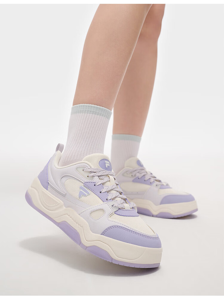 FILA FUSION Women's Sneakers 2026 Spring Sports Shoes BANK III Casual Comfortable Versatile 17