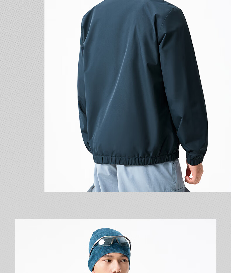 361° Men's Jacket, Spring And Summer, Water-Repellent, Stand-Collar, Sports Outdoor Jacket, Windbreaker for Men, 652534603-1 24