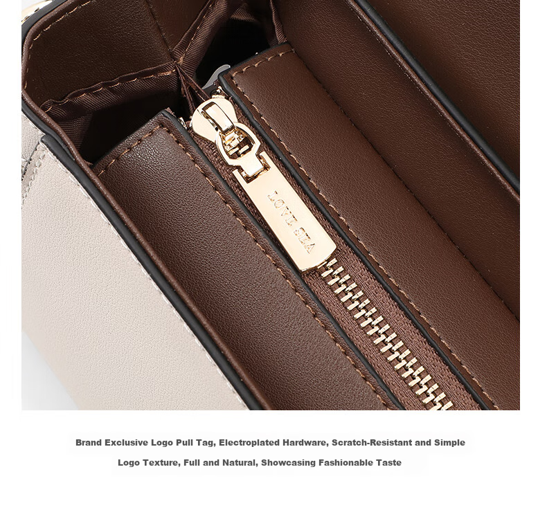 Aiqinghai Leather Handbag, Women's Crossbody Bag, Shoulder Bag, Large Capacity, Practical Birthday And Mother's Day Gift for Mom 9