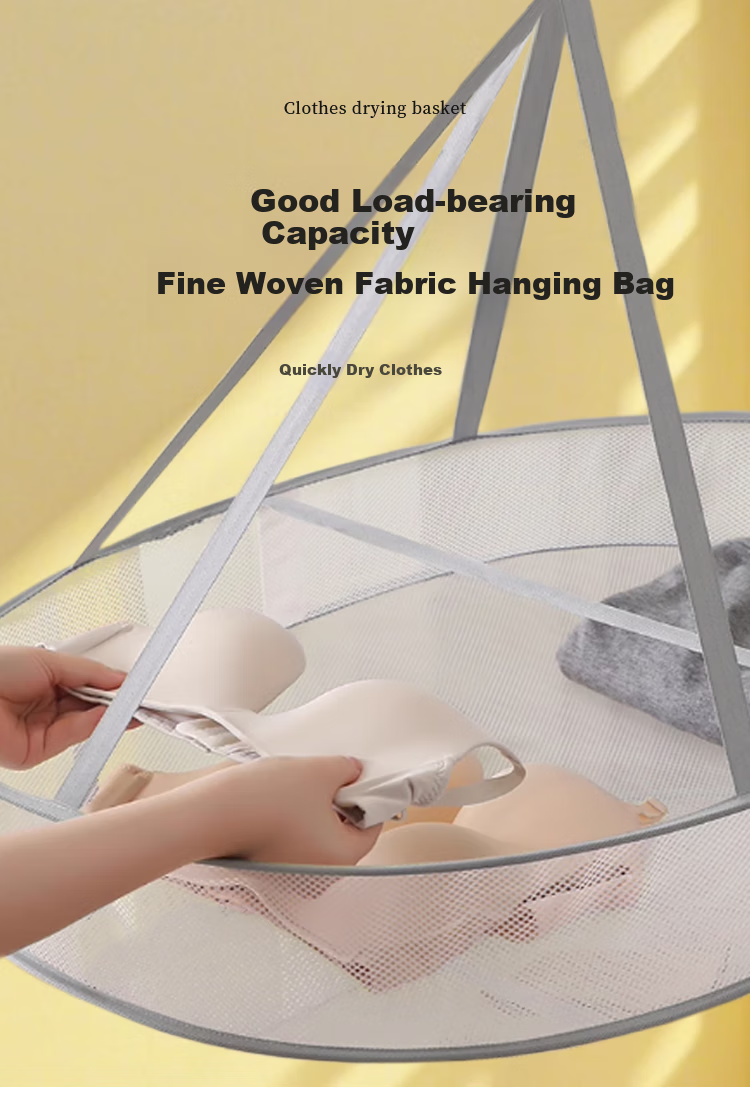 Mengtin Laundry Basket Clothes Drying Net Sweater Wool Garment Drying Tool Large Double-Layer Balcony Home Use 7