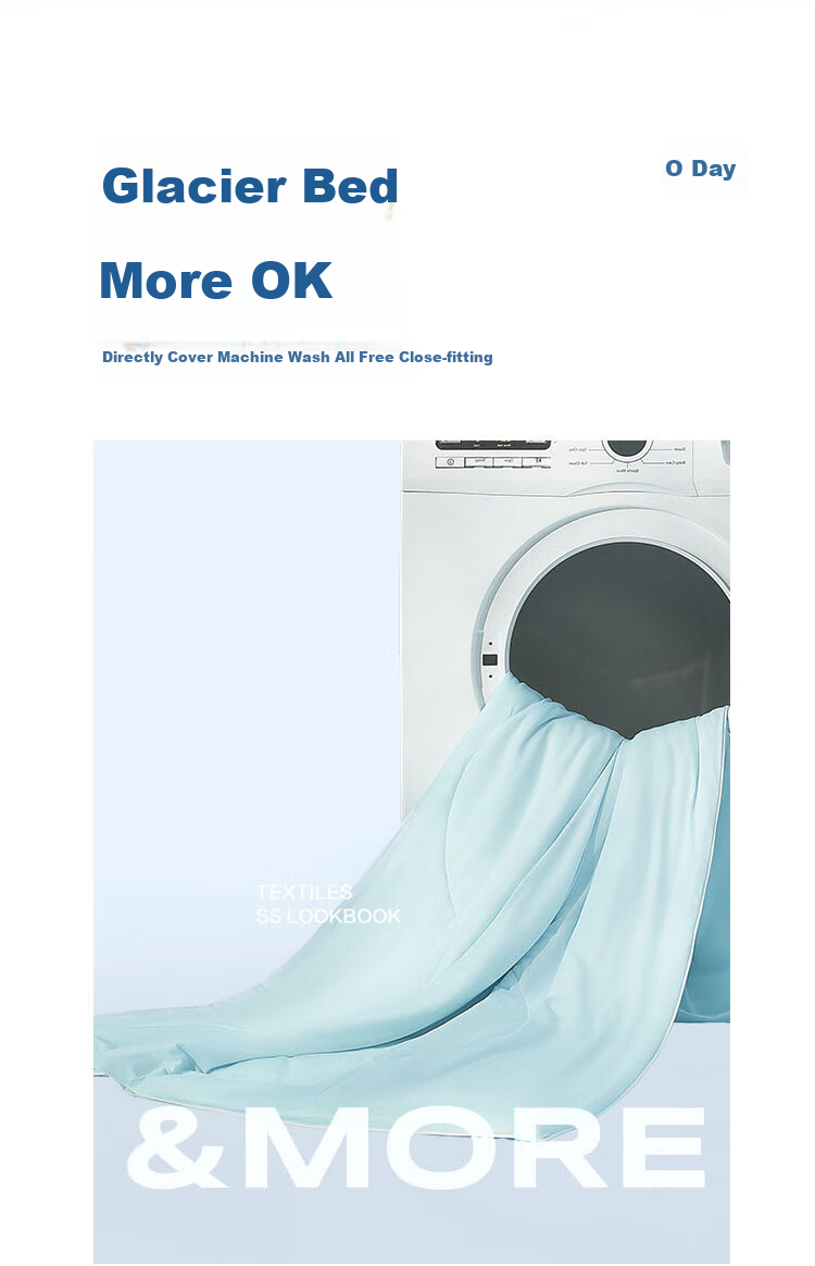JD Original OK Glacier Quilt A-Class Cooling Comforter, Cooling Value 0.3, Summer Cooling Quilt, Machine Washable Air Conditioning Quilt, 2x2.3m 15