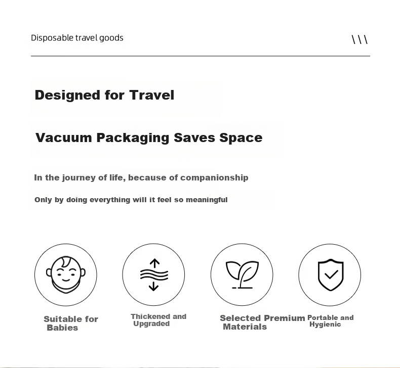 Grace Disposable Bedding Set for Travel, Includes Bed Sheet And Duvet Cover, Four-Piece Hotel Supplies Set for Double Bed, Single Package 4