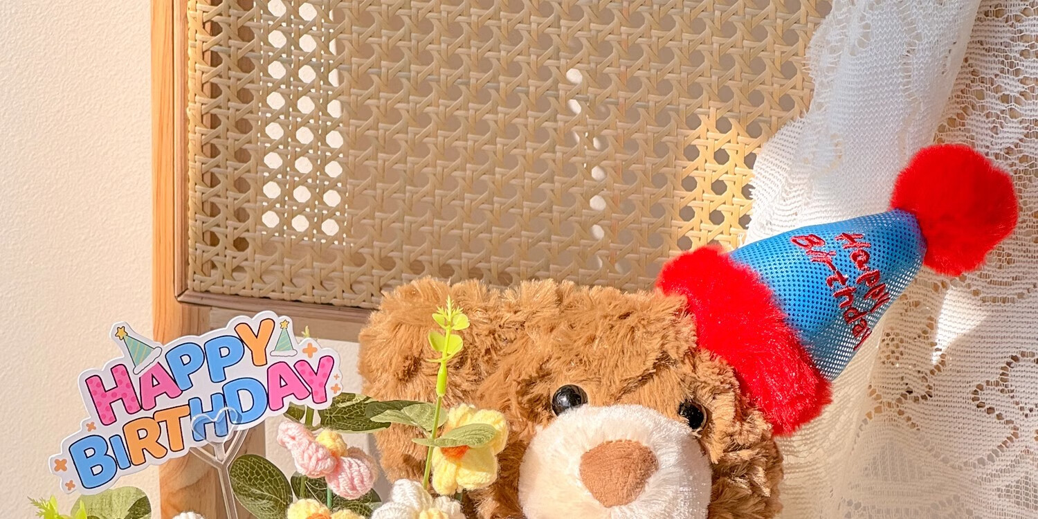 Fan Ye Bear Plush Bouquet Artificial Flowers Knitted Yarn Finished Product Eternal Flower Bouquet Gift for Best Friend Birthday Present 8