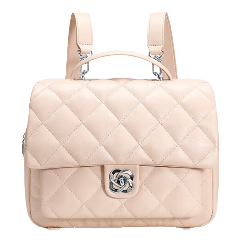JUST STAR Zhang Yuxi's Same Style Backpack for Women, 2026 New Light Luxury Lightweight Travel Backpack, School Bag, Birthday Gift