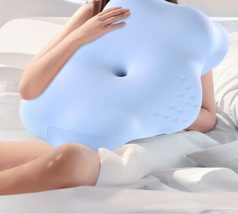Mixiaoshu Cervical Pillow for Adults, Sleeping-Specific, for Lying on Side And Back, Butterfly-Shaped, Ergonomic Neck Support Pillow, Snoring Relief 3