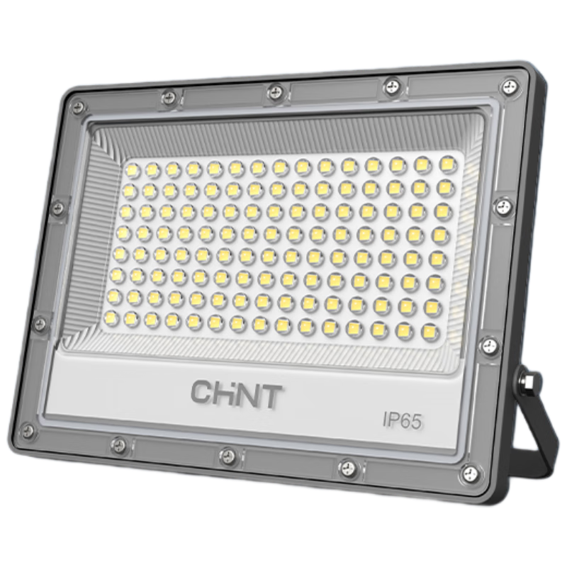 CHINT LED Floodlight Outdoor Garden Factory Spotlight Outdoor High Brightness Searchlight IP65 Waterproof Super Bright Advertising Light 100W 6500K