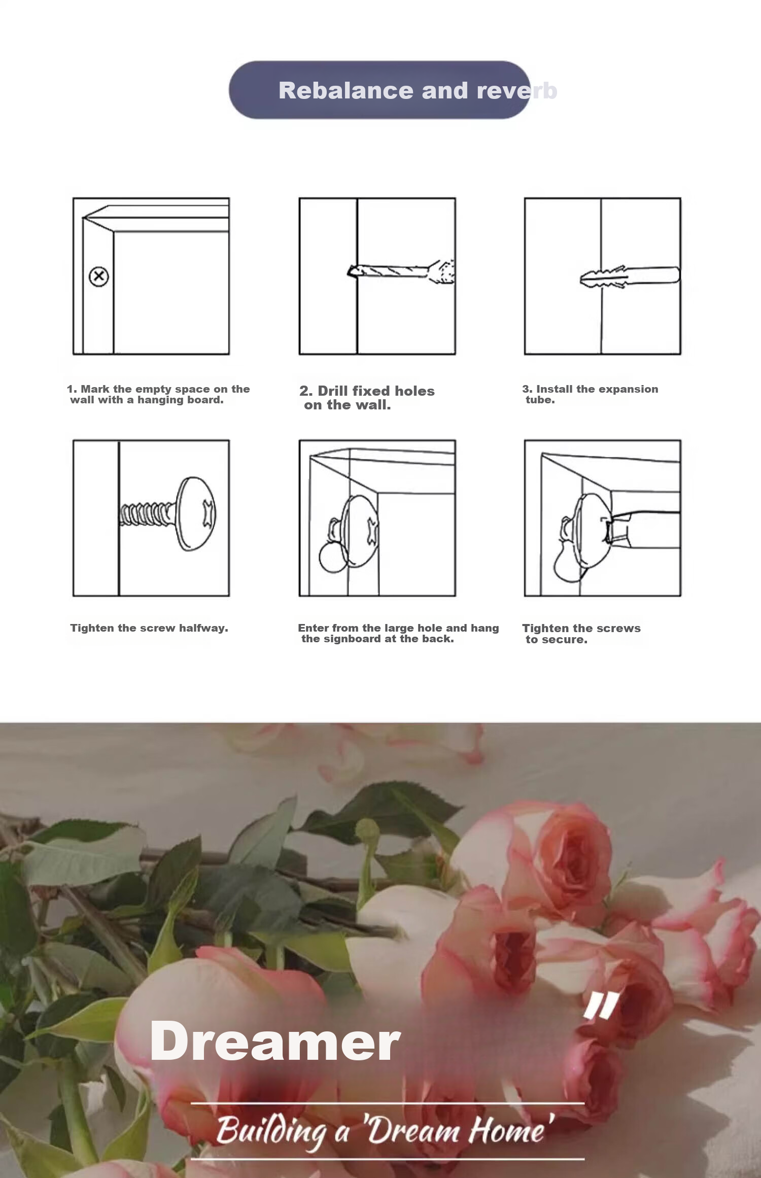 XIAOJIANGCAI Pegboard Wall Storage Rack, No Drilling Required, Dorm Living Room Wall Hardware Tool Display Storage Shelf, 40*60 White 14