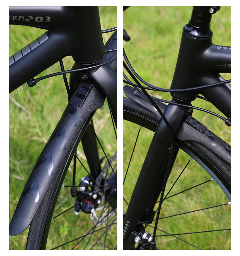 Flying Pigeon Mountain Bike Mudguard Folding Bike Road Bike Front and Rear Wheel Waterproof Extended Fender Universal 26