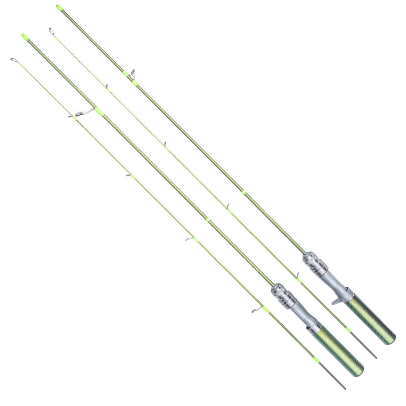 FishingFans Quick Shark Ma Kou Micro Lure Rod UL Carbon Stream Casting Fishing Rod 1.8m Gun Handle Water Drop Reel Right-Handed Set