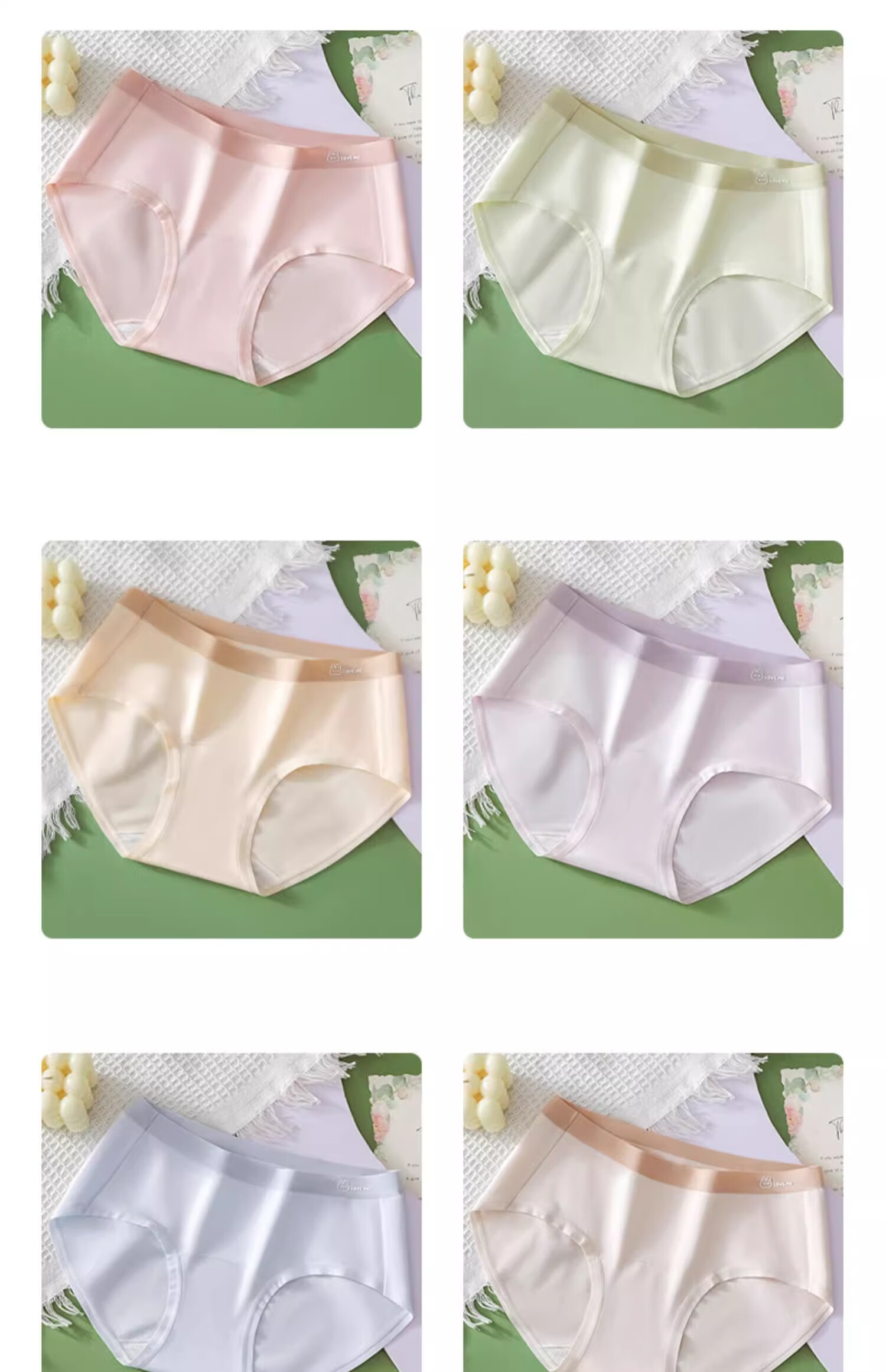 Dingguagua Girls' Seamless Underwear for Children And Teens, Antibacterial Triangle Panties for School-Age Girls Aged 10 to 14 during Puberty 9