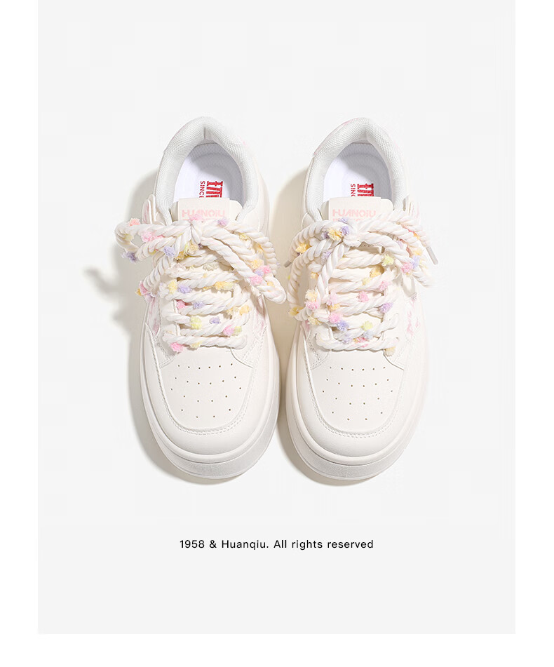 Global Platform Thick Sole Height Increasing White Sneakers for Women Niche 2026 New Campus Style Autumn Winter Casual Skate Shoes Women Beige Gray Size 38 11