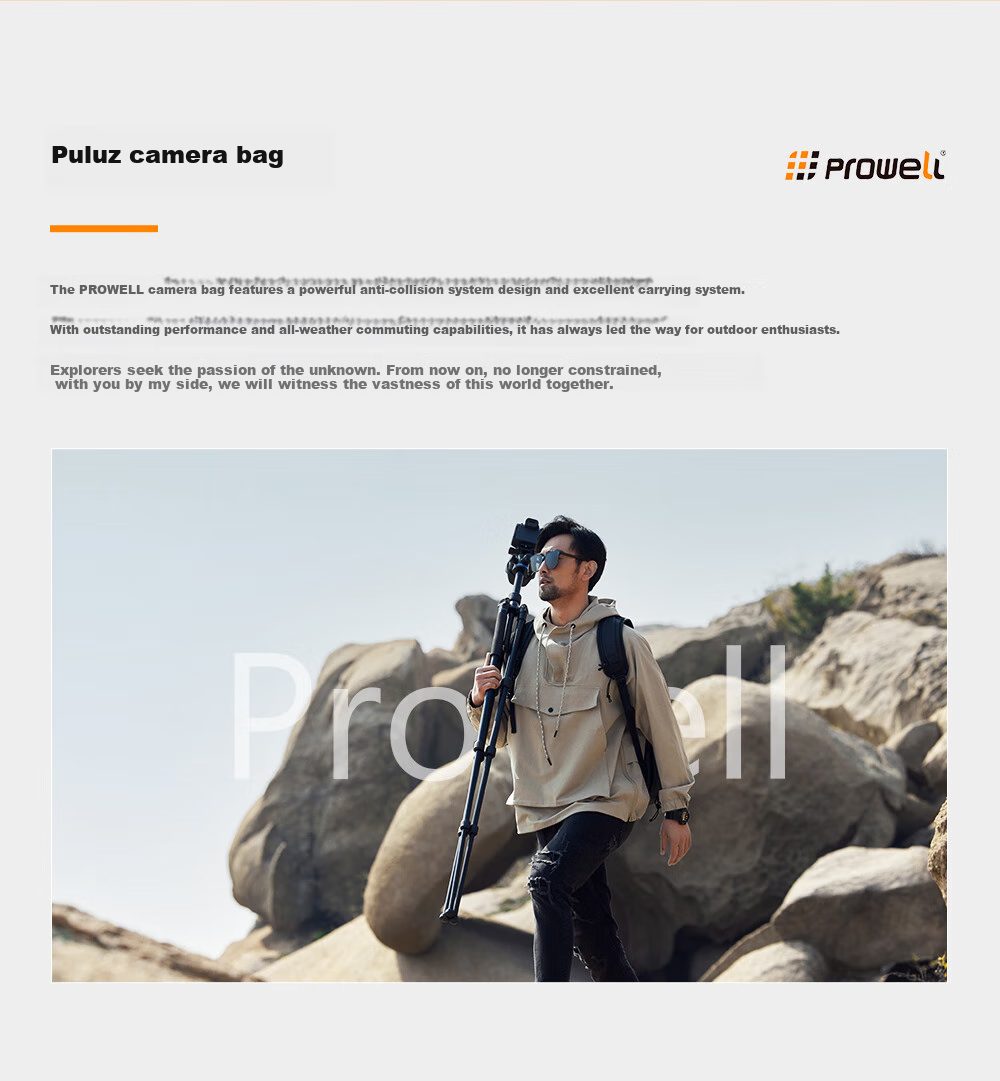 Pulewei Camera Backpack, Photography Rucksack, Mirrorless Camera Bag, Canon Sony Hard Shell Backpack, Outdoor Photography And Videography Camera Backpack, Multifunctional Lens Digital Storage Bag 2