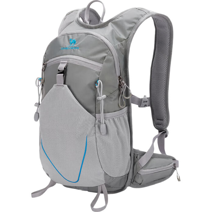 CAMEL Outdoor Hiking Backpack, Lightweight Running Sports Bag for Men And Women, Trail Running Cycling Travel Backpack, 1152253010C Gray