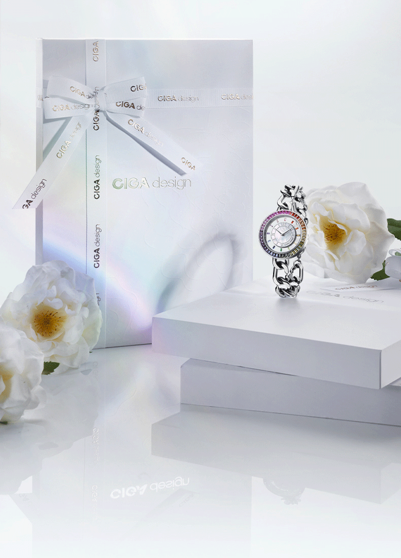 CIGA Design Moissanite Artistic Luxury Women's Watch Gift for Girlfriend 6