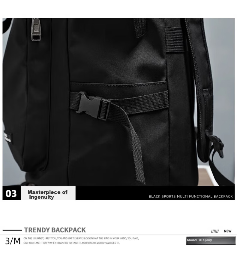 TonLion Backpack Large Capacity Sports Fitness Bag Travel Luggage Bag for Short Trips Outdoor Storage Crossbody Backpack 8