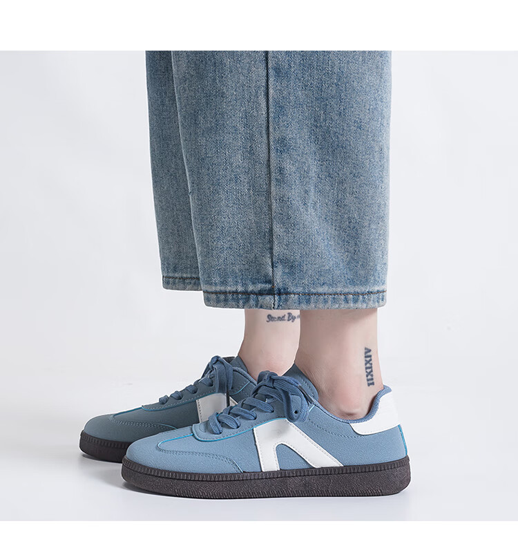 Global Blue Vintage German Trainer Women 2026 New Spring Summer Versatile High-Value Commuter Shoes 11