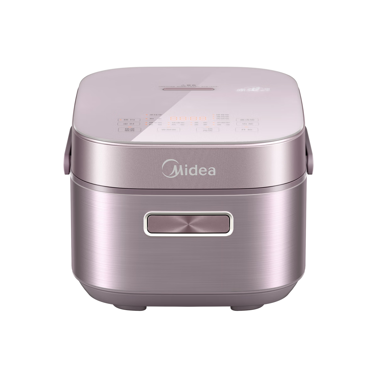 Midea Petal IH Rice Cooker Dual Heat Source Electromagnetic 3D Heating 4L Household Rice Cooker Red Flame Charcoal Fire Smart Double-Layer Low-Sugar Titanium Pot