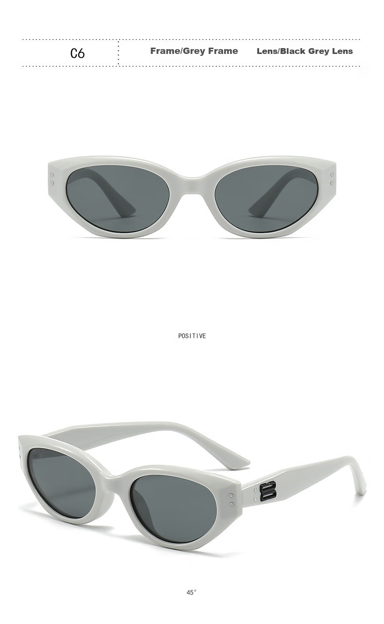 Angelamiao Children's Sunglasses, Polarized Sunglasses for Boys And Girls, Fashionable Cat-Eye Sunglasses 17