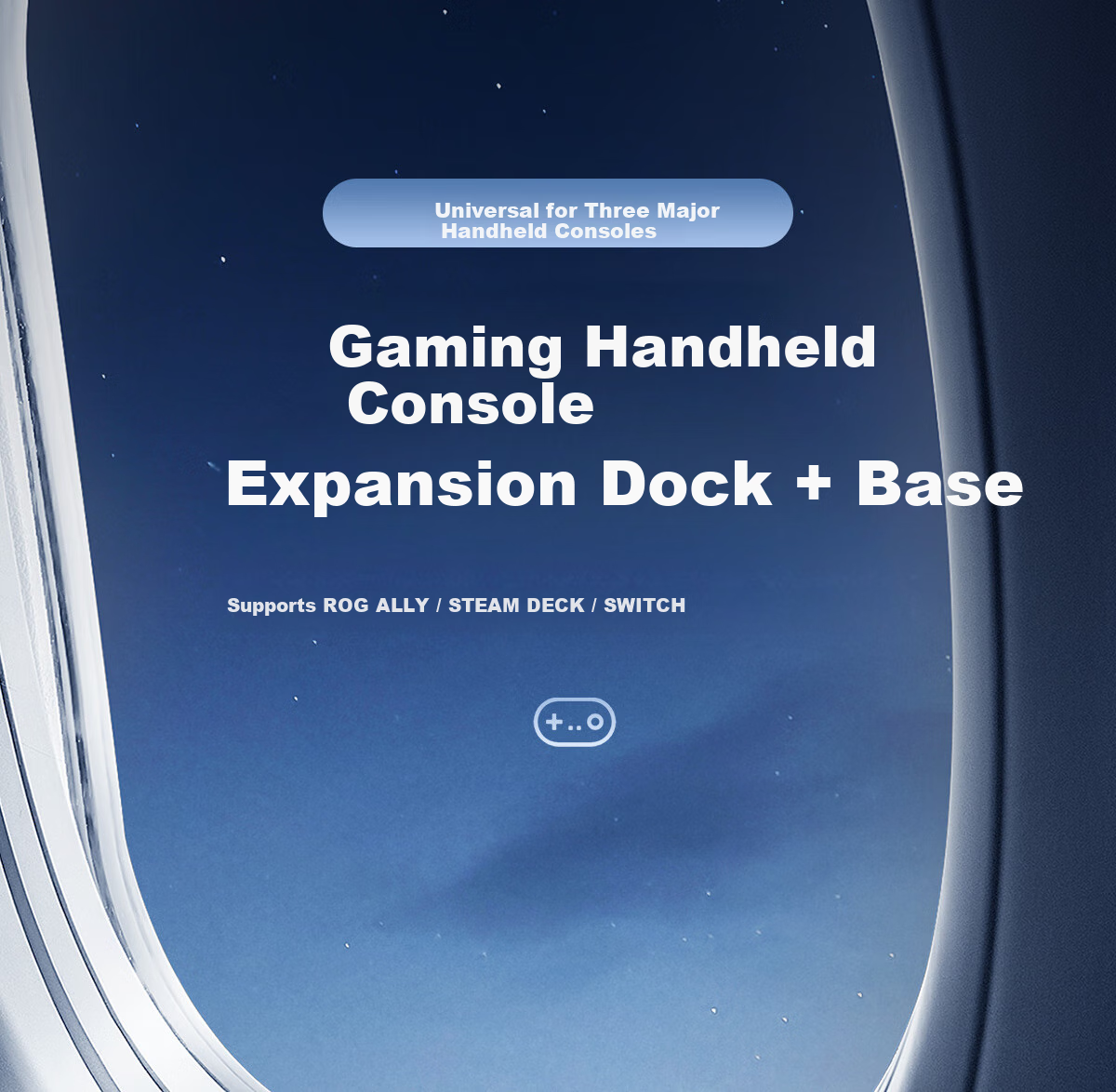 Hagibis Compatible with ROG Handheld Docking Station, SteamDeck Expansion Dock, Switch 2 Stand, Portable Bracket, Game Console Connection to Monitor, HDMI Converter Accessory 1