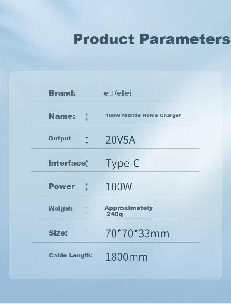 Elei ASUS Fast Charging Type-C Laptop A20-100P1A K3502Z Power Adapter, 20V5A Cable, Switchable Enhanced Mode, 100W 7