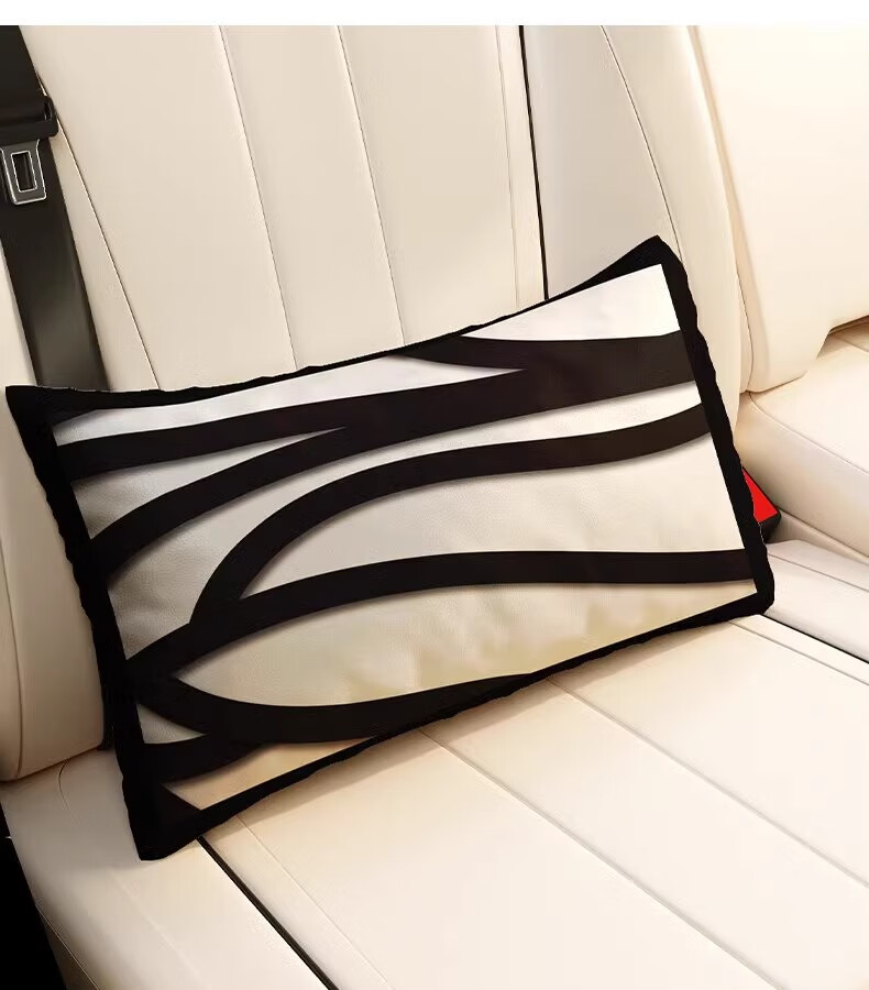 Yinshang American-Style Throw Pillow, Luxurious High-End Sofa Living Room Cushion, Bedside Large Backrest Pillow Cover with Insert 4