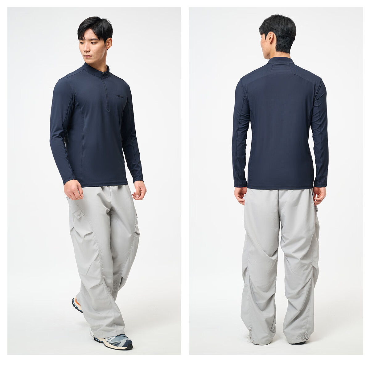 TOREAD Long-Sleeve T-Shirt, Spring And Summer Outdoor Sports Men's Functional Top, Breathable Thin Undershirt, TAJJCN81810 10
