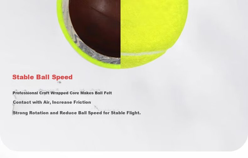Li-Ning Tennis TB50 Adult And Children's High-Elasticity Professional Training Balls, Durable And Wear-Resistant, Unisex, Pack of 4 8