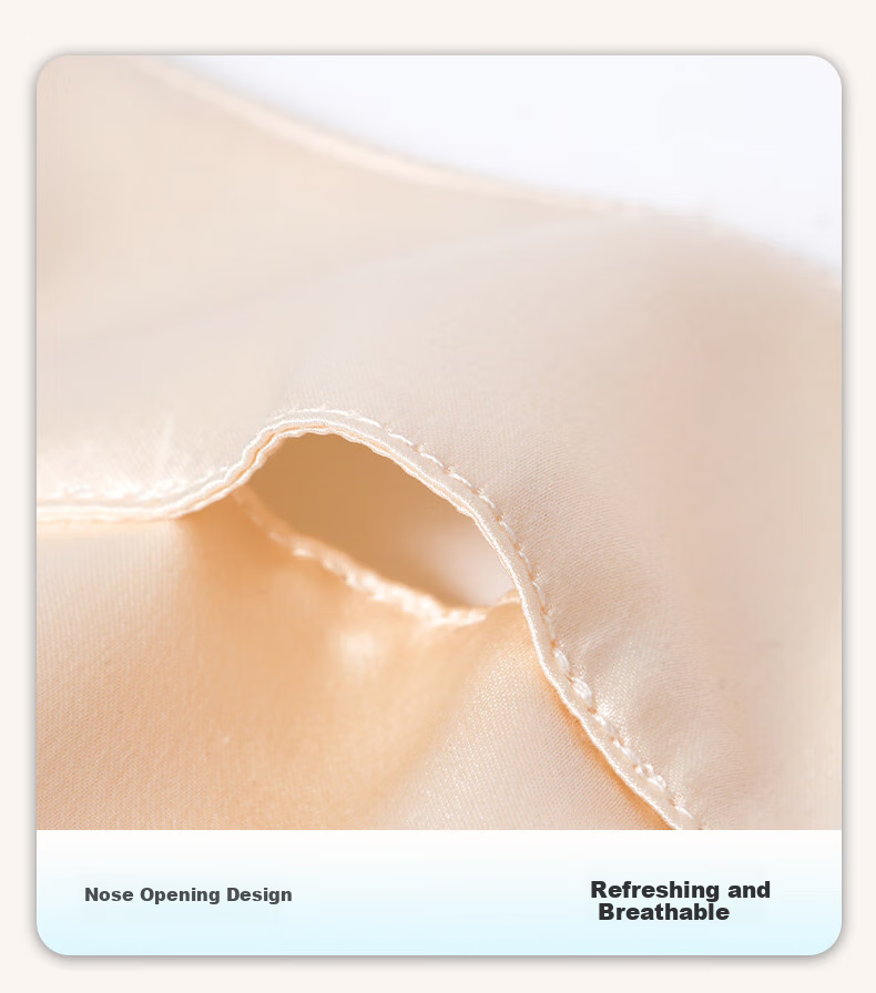 MOERCIAN 100% Silk Face Mask for Women, Sun Protection Mask, Mulberry Silk, 3D Shaped, Outdoor UV Protection Face Mask 18