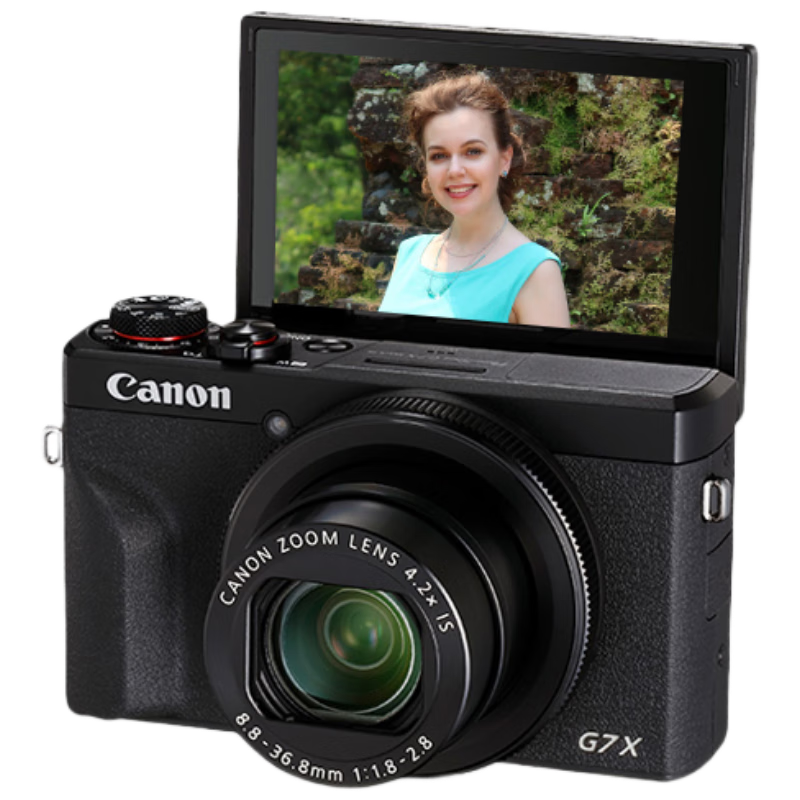 Canon PowerShot G7 X Mark III G7X3 Professional Digital Camera, 4K Vlog Video, Portable Home Travel High-Definition Beauty Camera, Gift Package Versio