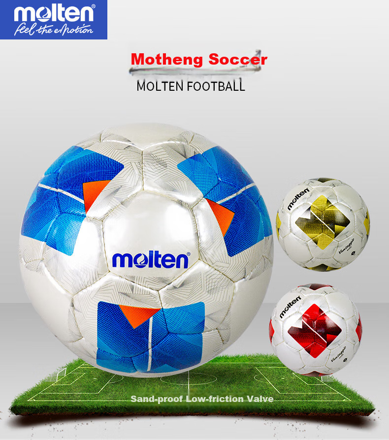 Molten Futsal Size 4 F4N3200 Youth/5-A/7-A Small Field PU Hand-Stitched Soccer Ball, New Model for 2025 1