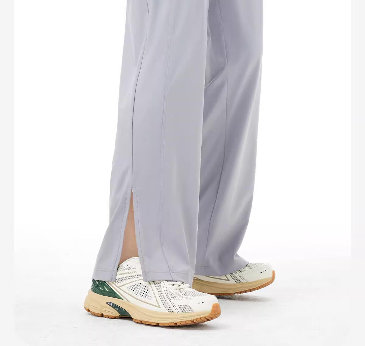 CAMEL Women's Casual Wide-Leg Pants, Spring And Summer Quick-Dry Cool Breathable Loose Sports Original Yarn Ice Silk Sun Protection Pants, L 12