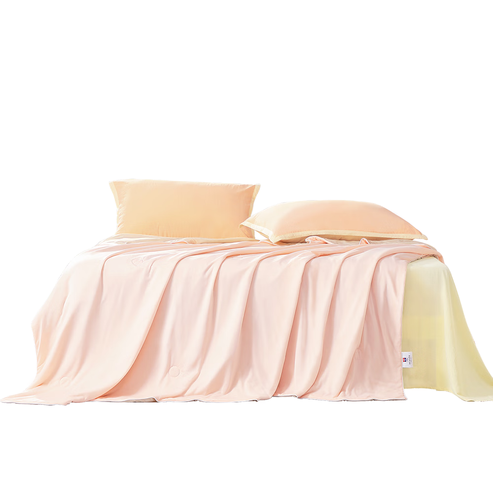 FUANNA Maternity And Baby Class A Cooling Quilt, Single Summer Cool Quilt, Suitable for Sleeping Naked, Air Conditioning Quilt, Machine Washable, No Duvet Cover Needed, 150×200cm