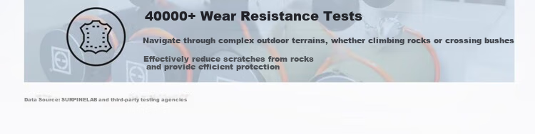 SURPINE Yueshan Series Lightweight Hiking Wear-Resistant Water-Repellent Breathable Soft Shell Pants for Men, Moon Stone Gray - Lightweight Version, Size M 4