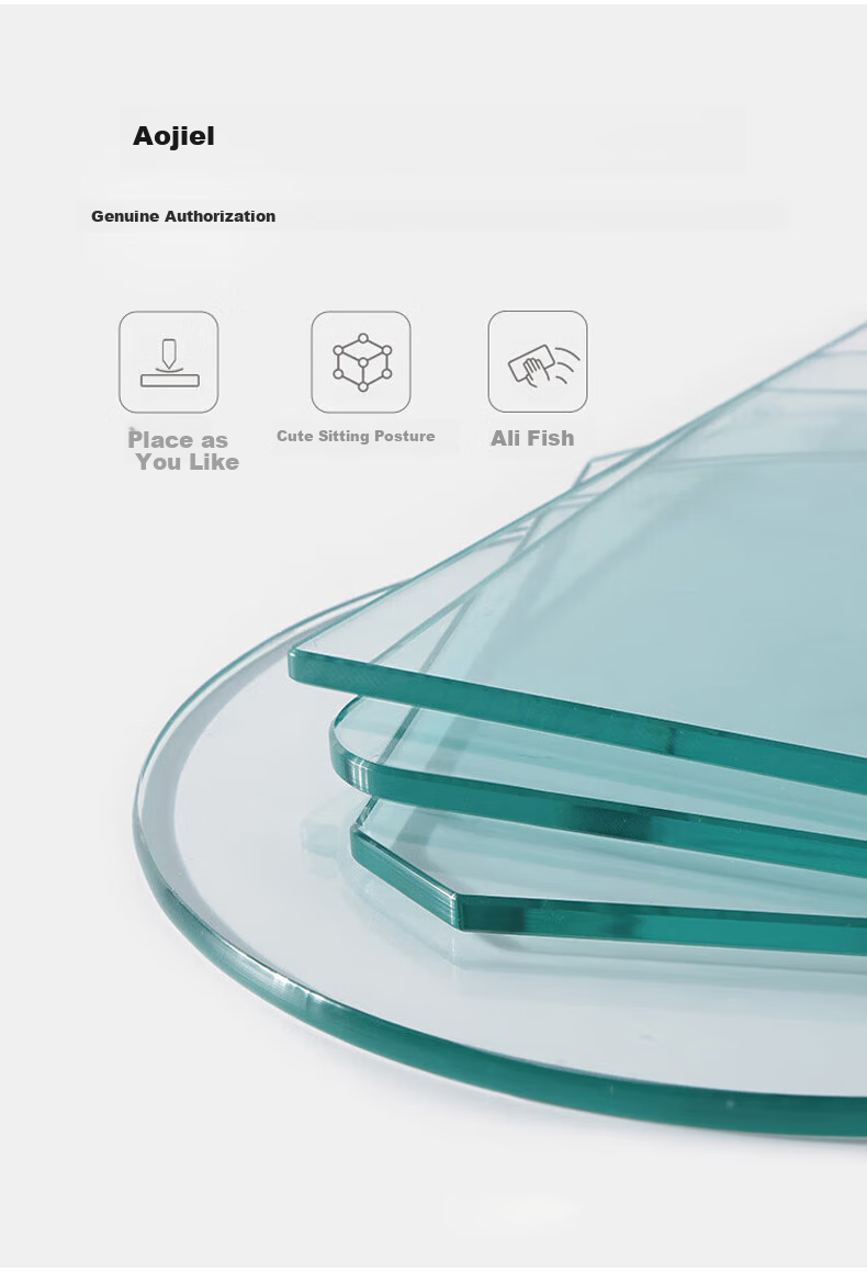 Fanshe Coffee Table, Living Room Tea Table, Office Coffee Table, Small Apartment Glass Sofa Table, Modern Minimalist Tea Table 10