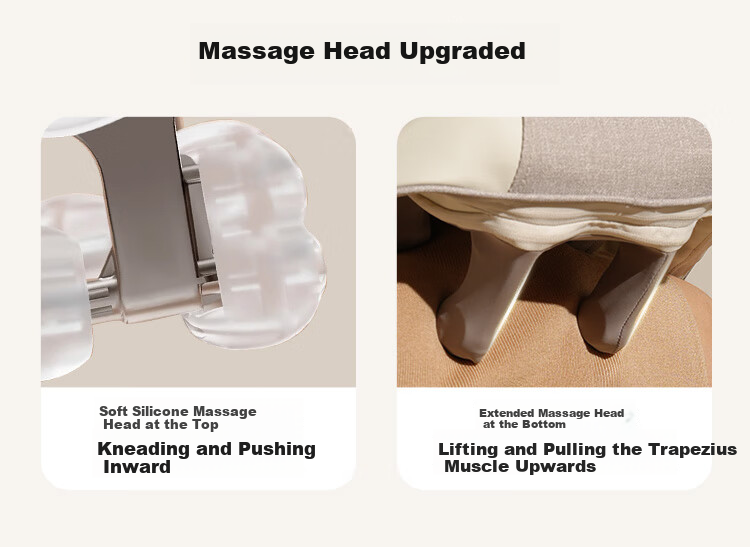 Beici Cervical Massage Device [Mid-Autumn Festival Gift Box], Massage Shoulder Pad, Massager for Trapezius And Neck, Hot Compress Therapy Device, Gift for Boyfriend, Girlfriend, Parents, Or Mother 5