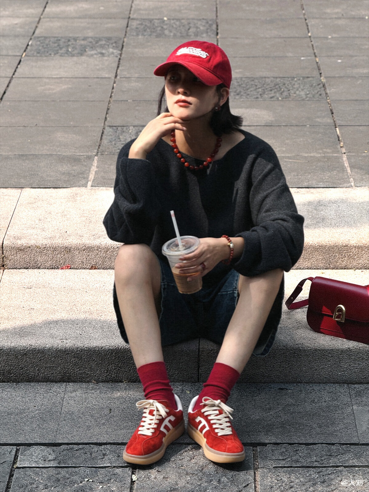 Sasa Su [Celebrity Edition] Spring Summer Thick Sole Sports Casual Sneakers Women Retro Military Training Shoes Macaron ZA65151-30 15