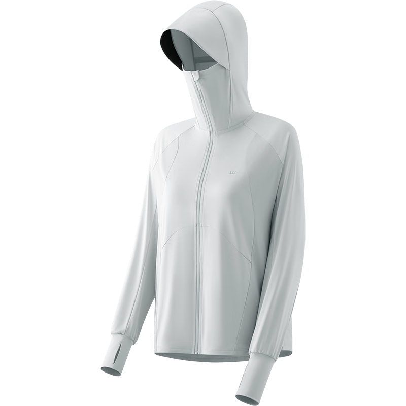 Beneunder Women's Loose Fit Sunscreen Jacket UV Protection Travel AL417 Light Charcoal One Size